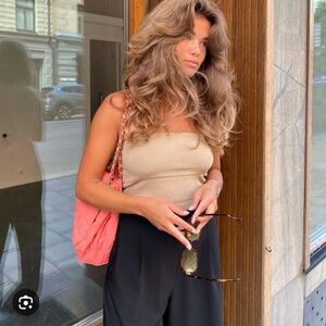 Djerf Avenue Tube Top Toffee